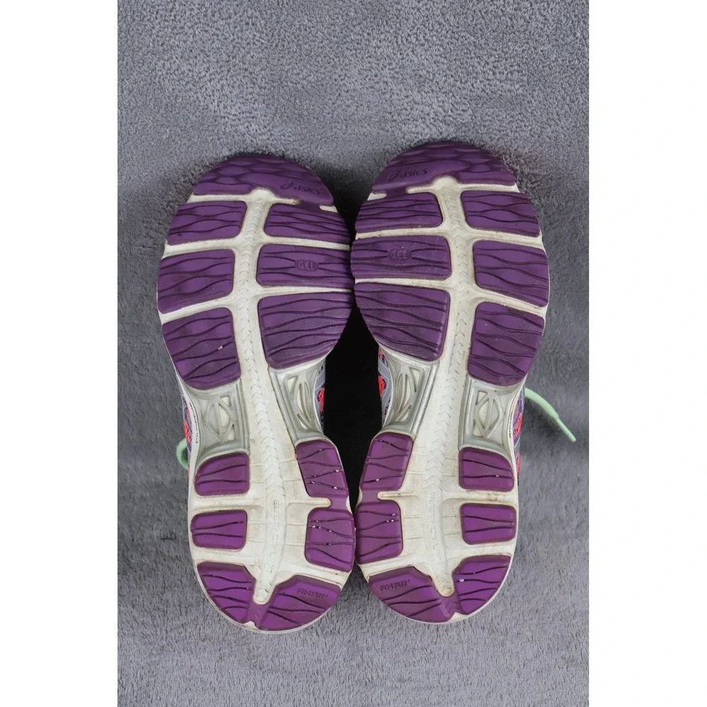 ASICS GEL Shoes Womens Size 7.5 Pink Purple Running Sneakers Cushioned T5E9N